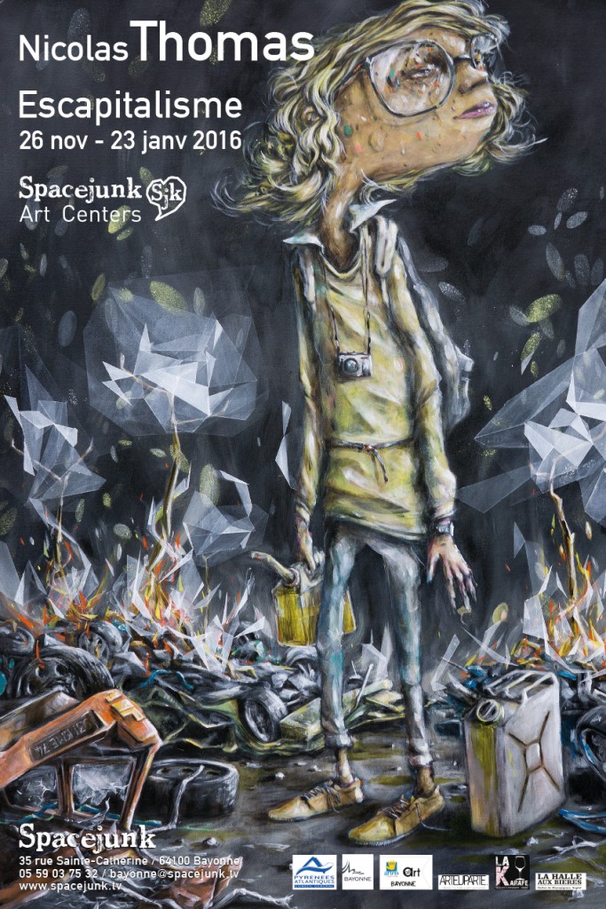 affiche Spacejunk Bayonne